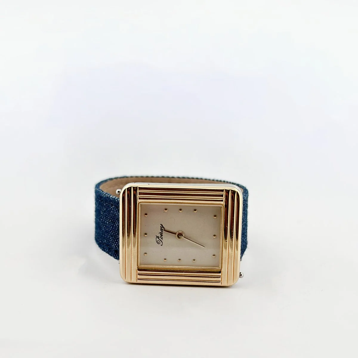 POIRAY Quartz Watch “Ma Première” in yellow gold and steel - Image 5