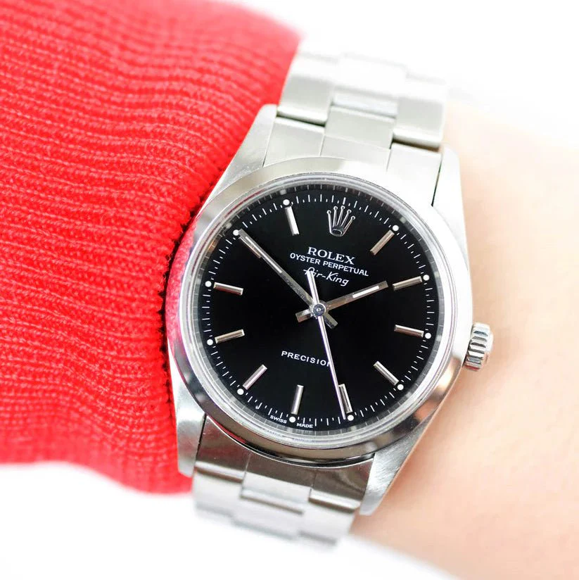 ROLEX "Air King" steel watch - Image 9
