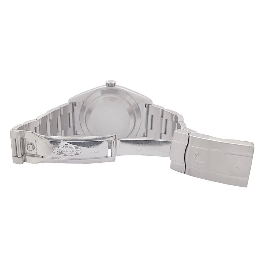 ROLEX "Oyster Perpetual" steel watch - Image 3