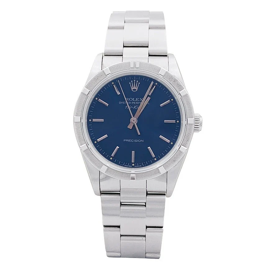 ROLEX “Oyster Perpetual Air-King” watch in steel