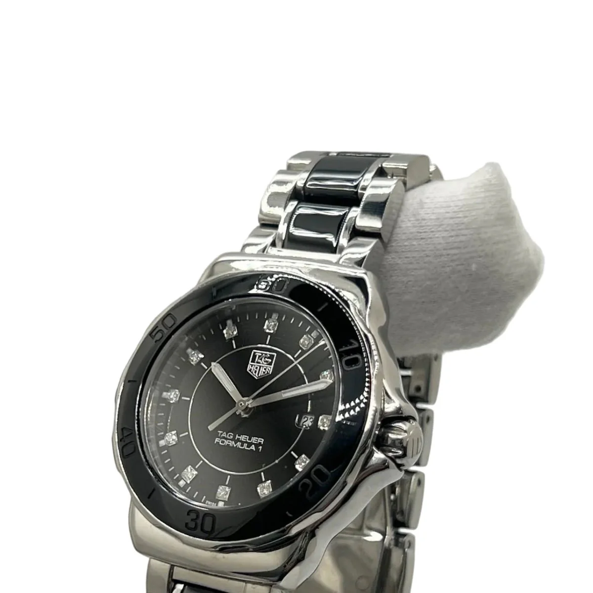Watch TAG HUEUR "Fromula 1 Lady" in steel and ceramic - Image 2