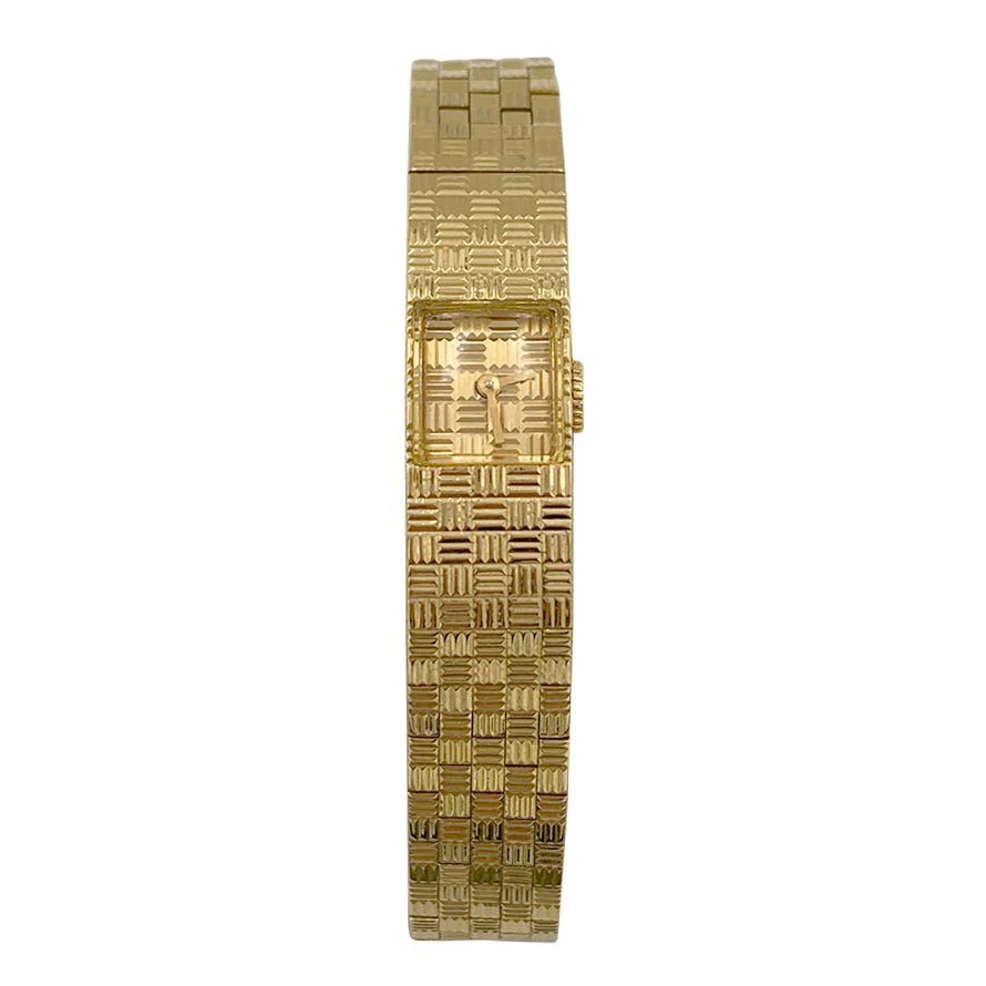 Vintage Boucheron yellow gold watch - Image 4