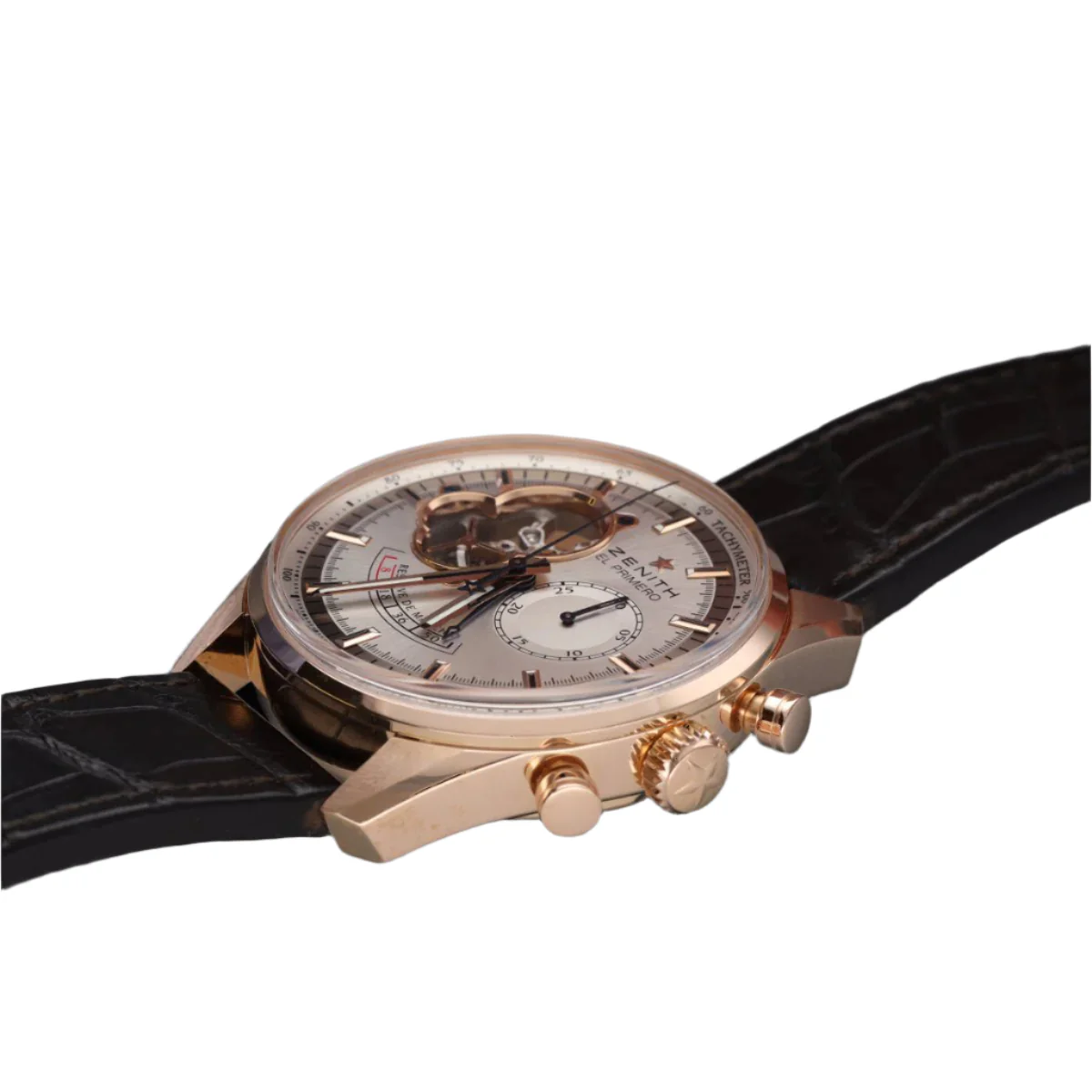 Watch Zenith Chronomaster Power Reserve in rose gold 18k from 2015. Automatic. 42 mm.(Ref 18.2080.4021/01-C494. Full set - Image 3