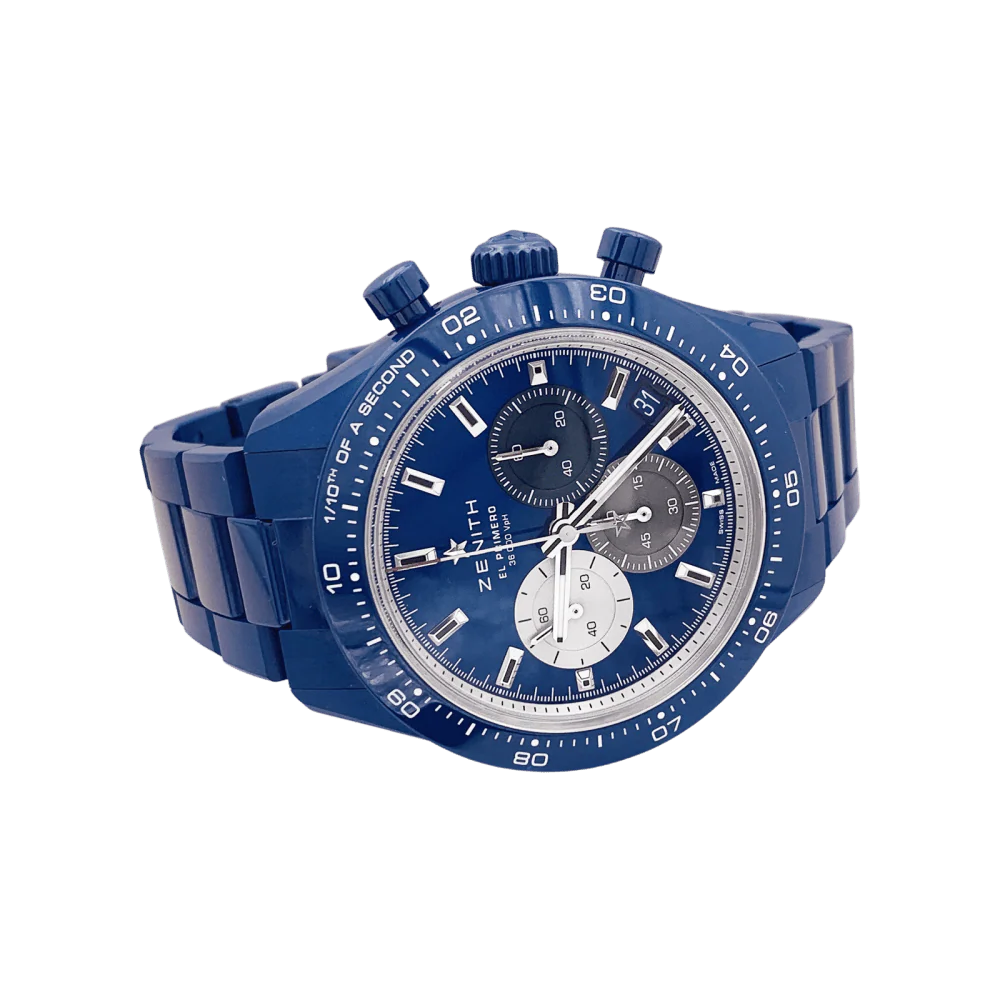 Montre ZENITH "Chronomaster Sport 160th Anniversary Édition" en céramique et acier - Image 5