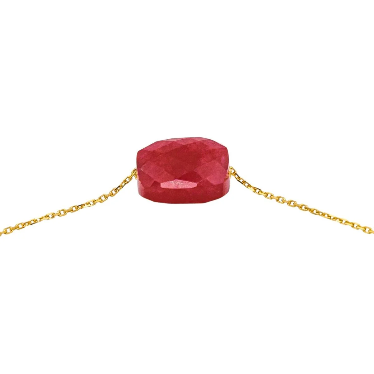 MORGANNE BELLO "Friend" Pendant Necklace in yellow gold and quartz - Image 4
