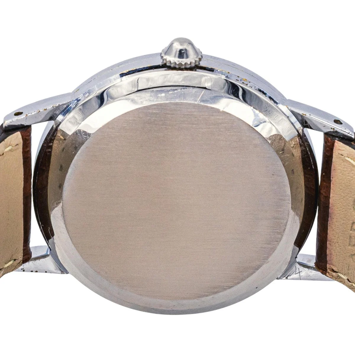 MOVADO watch in steel and leather - Image 6