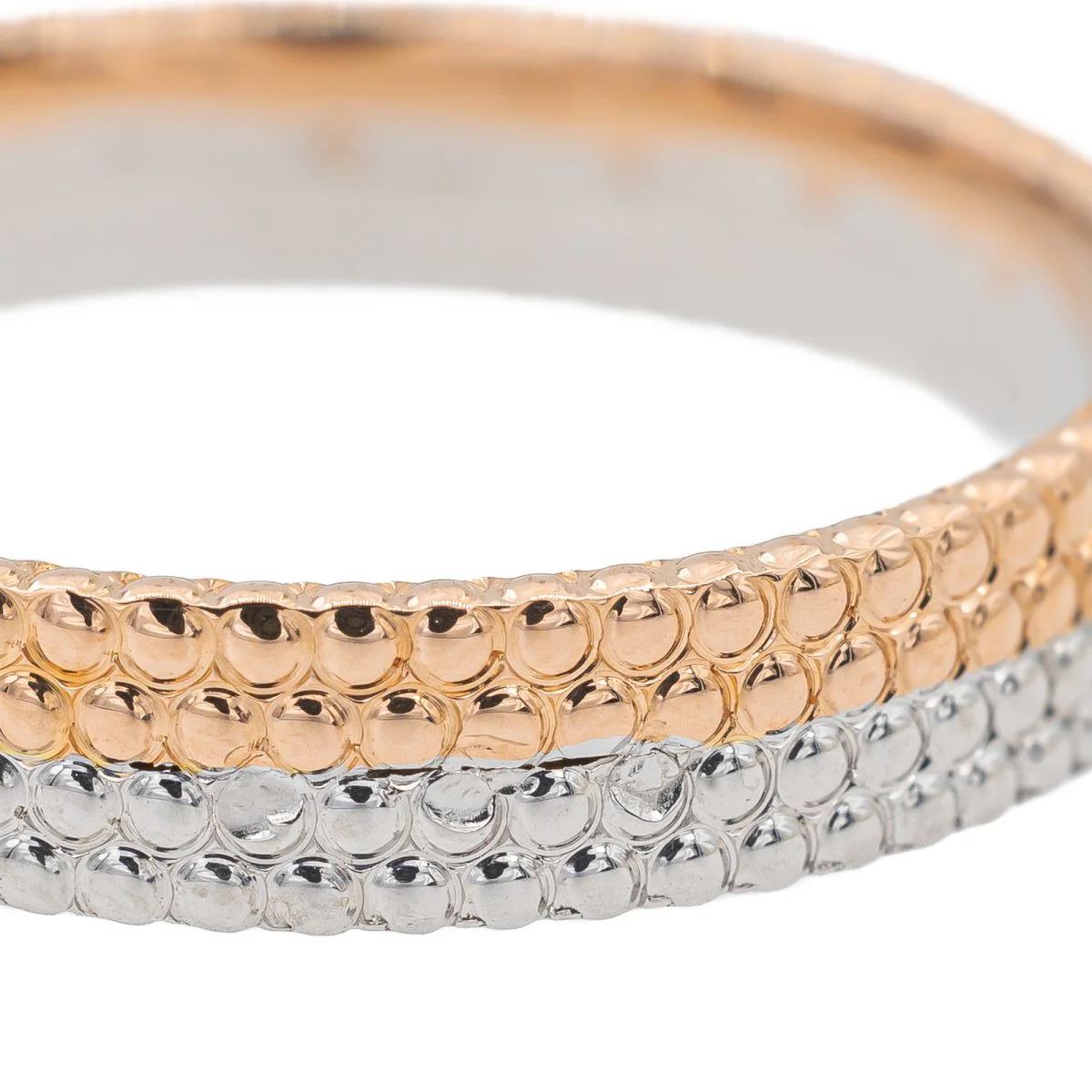 Unsigned Rose Gold Alliance Ring - Image 5