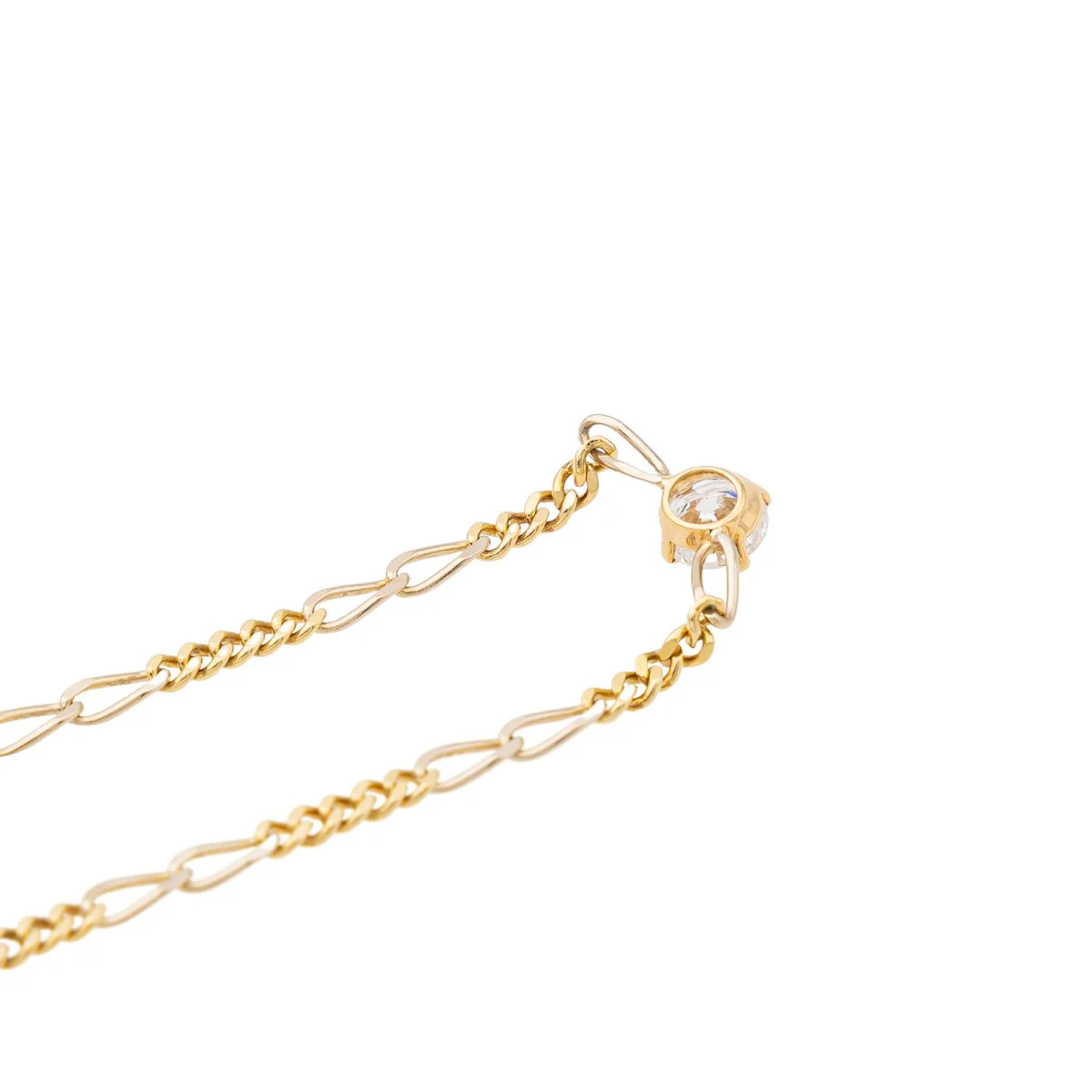 unsigned Necklace Yellow gold Diamond - Image 6