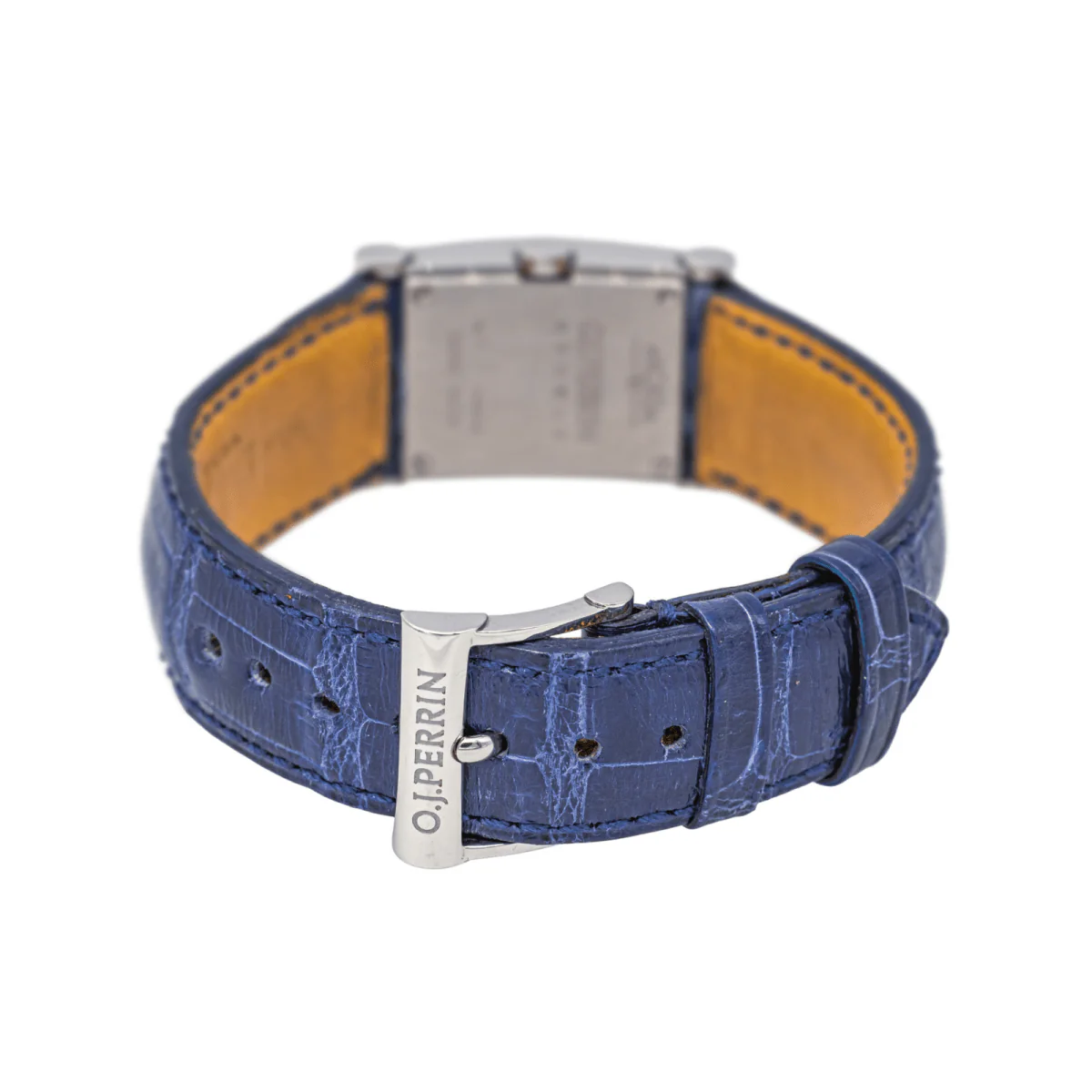 Watch O.J. Perrin "Arcada" in steel, leather and quartz - Image 4