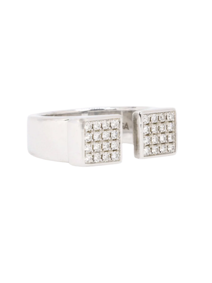 Ring OMEGA "My Choice" Chevalière in yellow gold and diamonds - Image 5