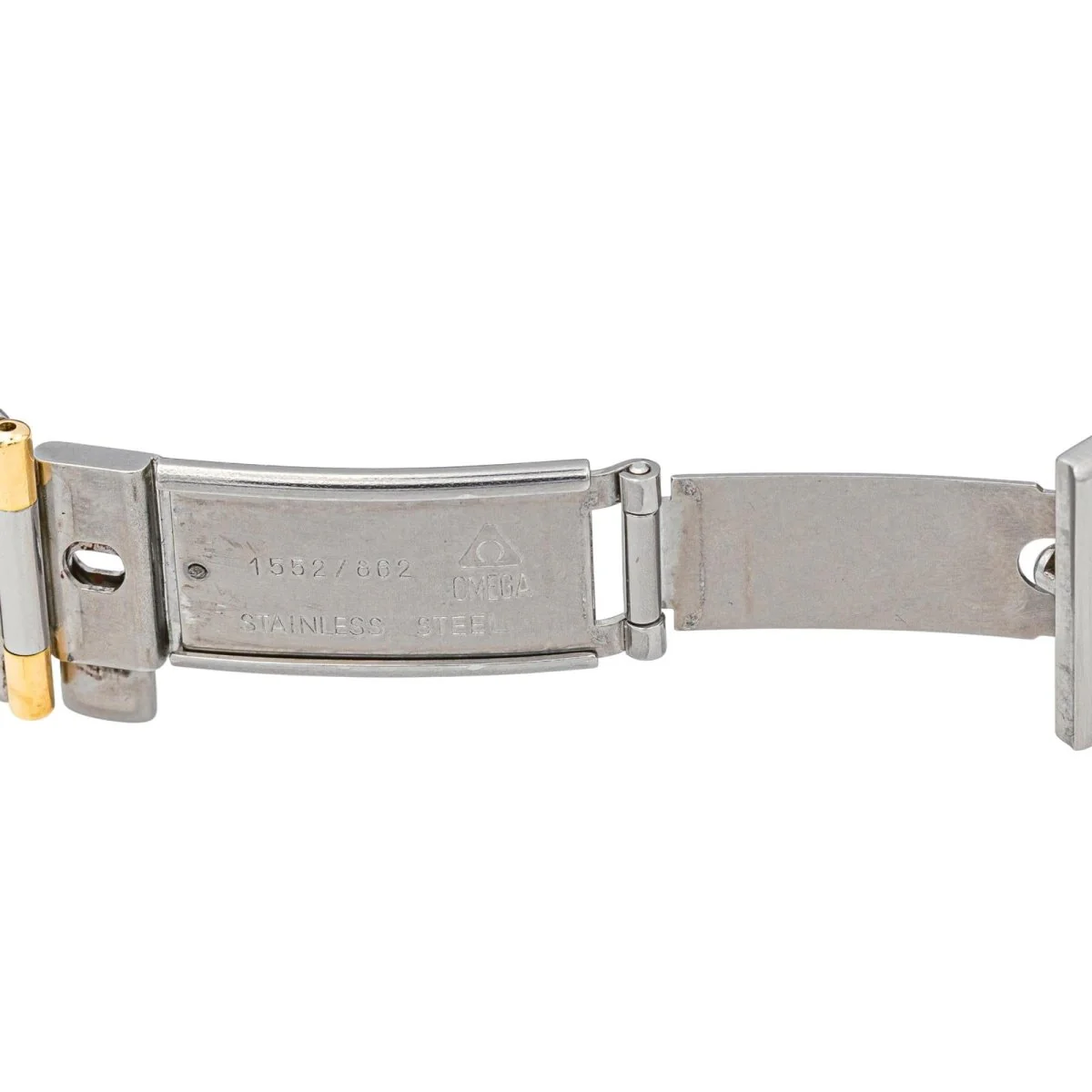 OMEGA "Constellation" watch in yellow gold, steel, quartz and sapphire - Image 7