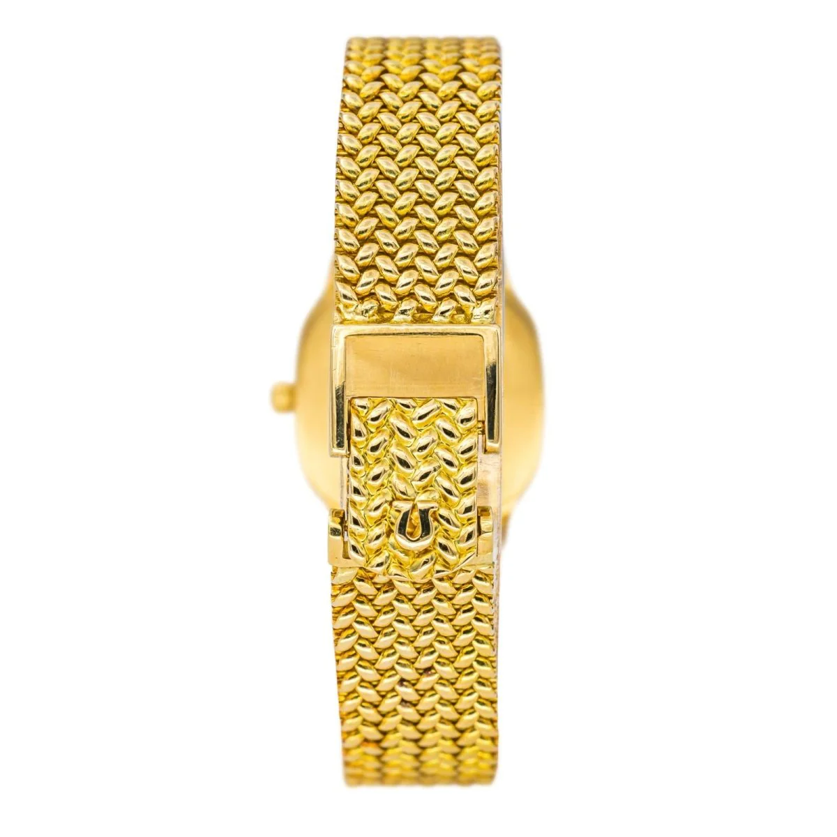 Watch OMEGA "Seamaster" in yellow gold and quartz - Image 4