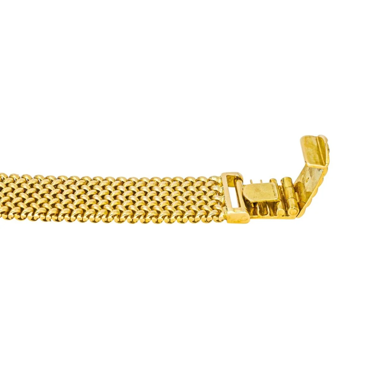 Watch OMEGA "Seamaster" in yellow gold and quartz - Image 7