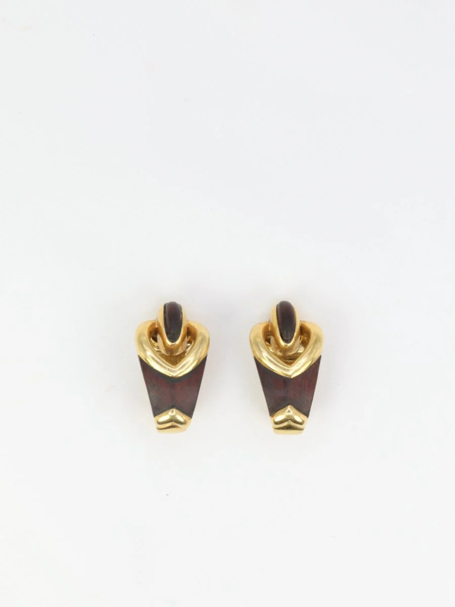 Gold earrings and Bois d’amourette - Image 8