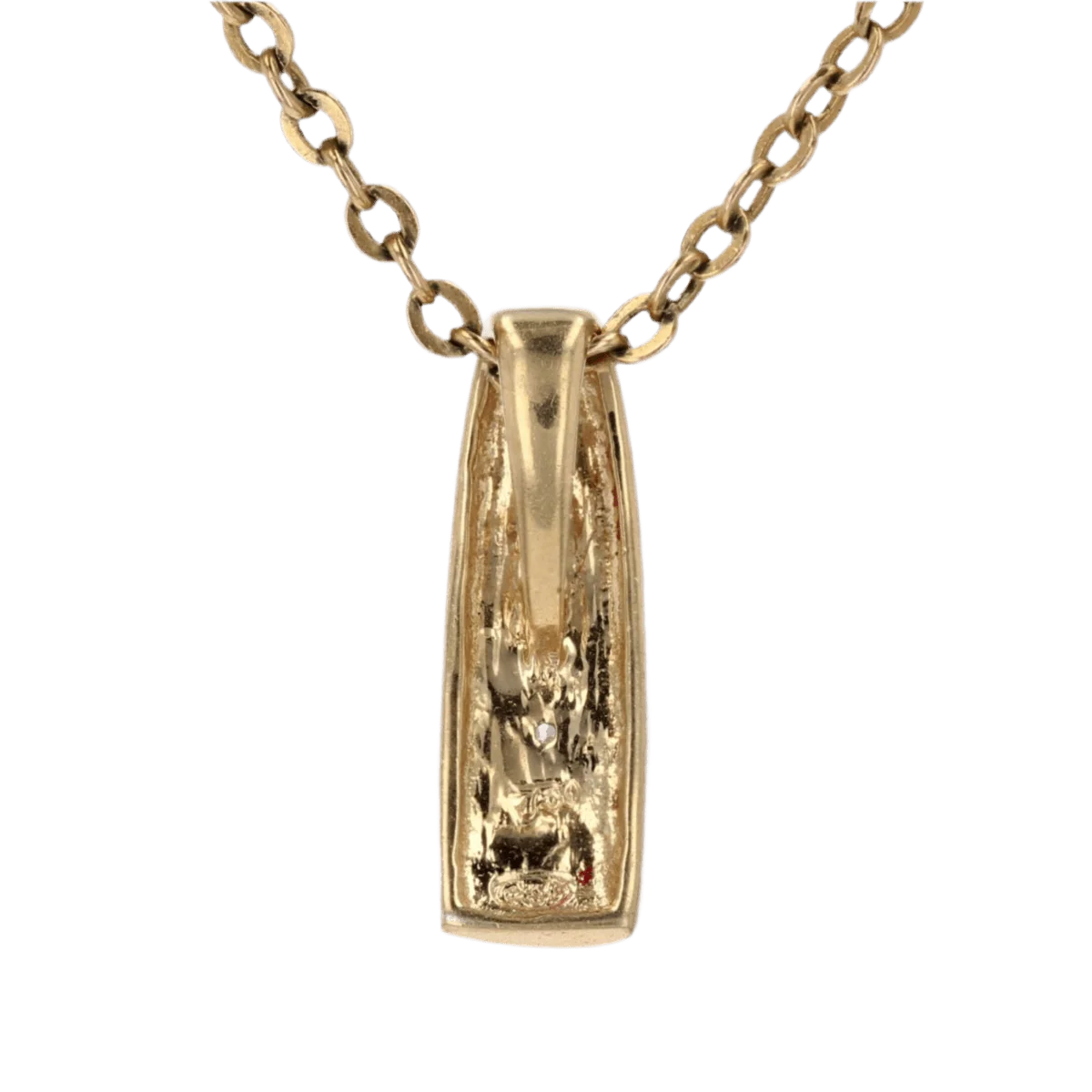 Pendant in yellow gold, white gold and diamonds - Image 5
