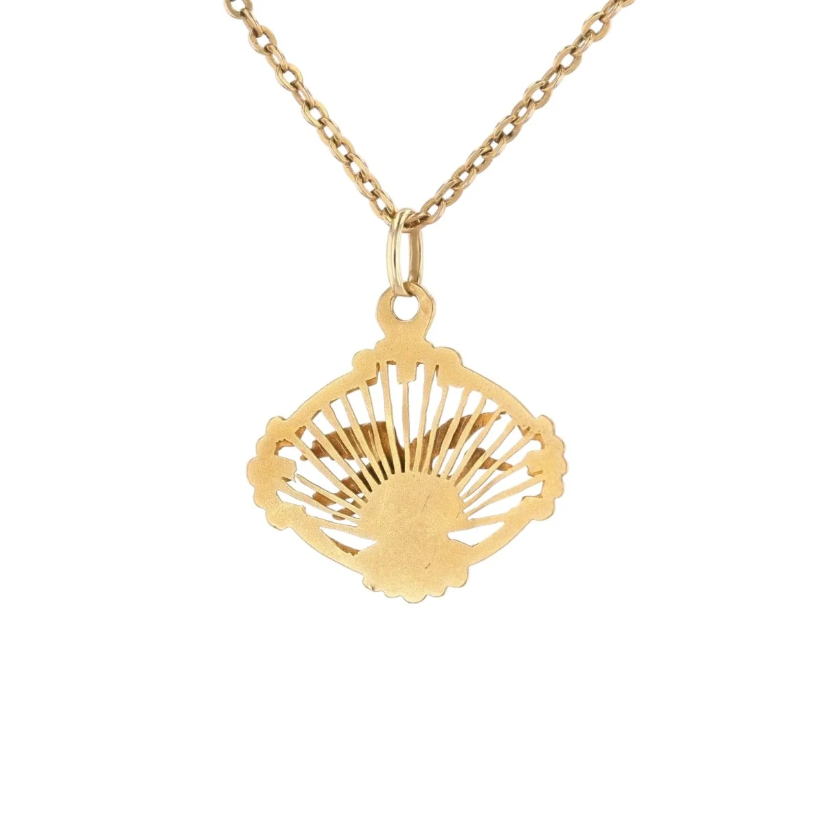 Yellow and rose gold pendant - Image 4