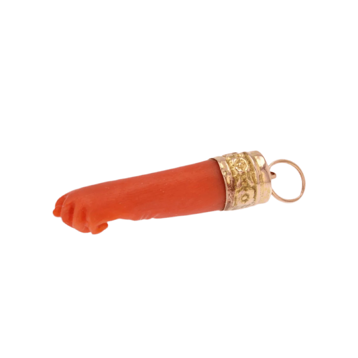 Antique coral pendant - Image 4