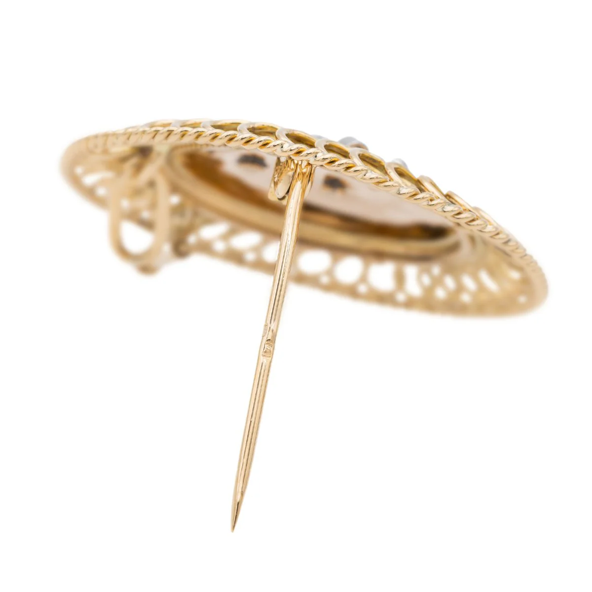 Brooch Pendant Rose Gold Diamond - Image 5