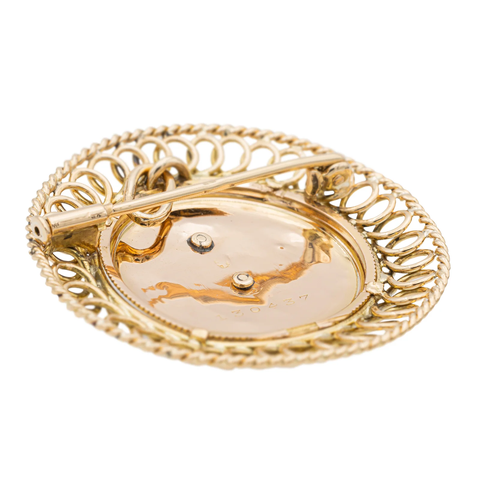 Brooch Pendant Rose Gold Diamond - Image 7