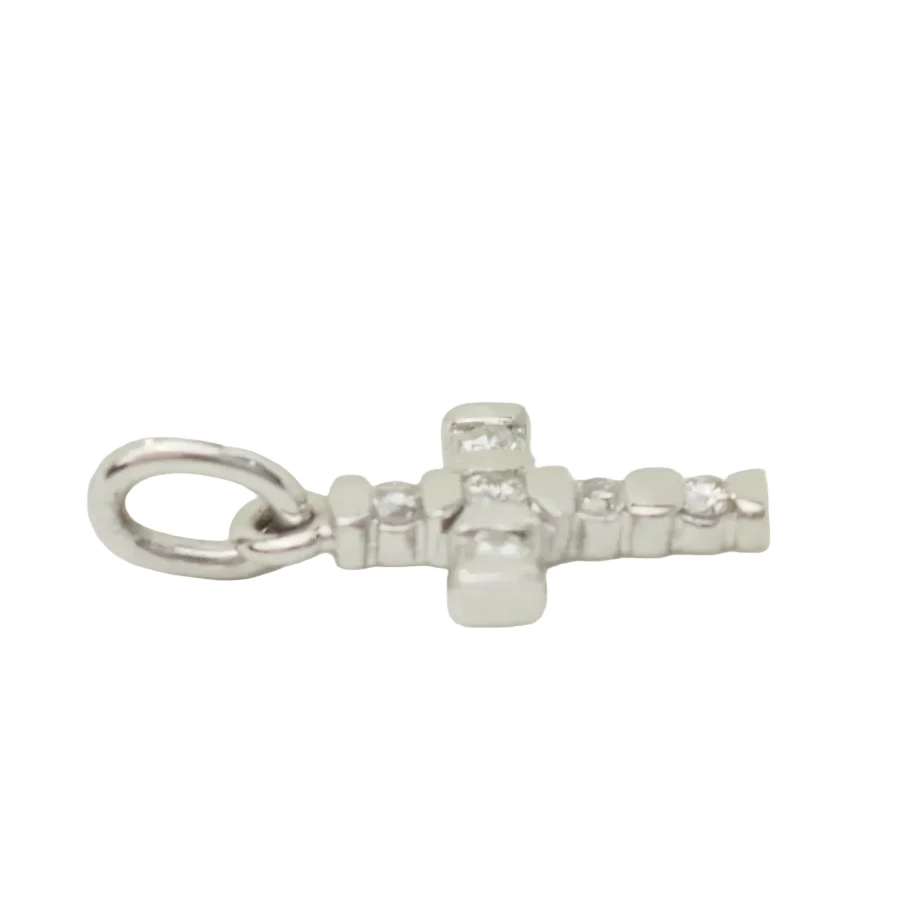 Pendant in white gold and diamonds. - Image 4