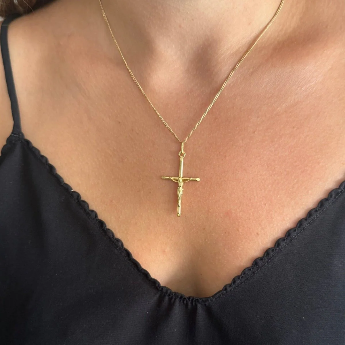 Yellow gold pendant - Image 2