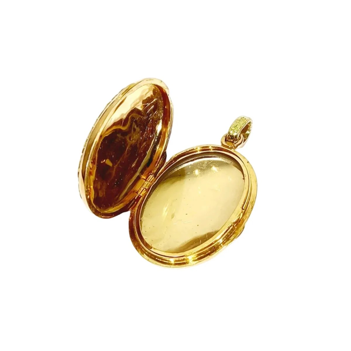 Pendant in yellow gold and rose gold - Image 6