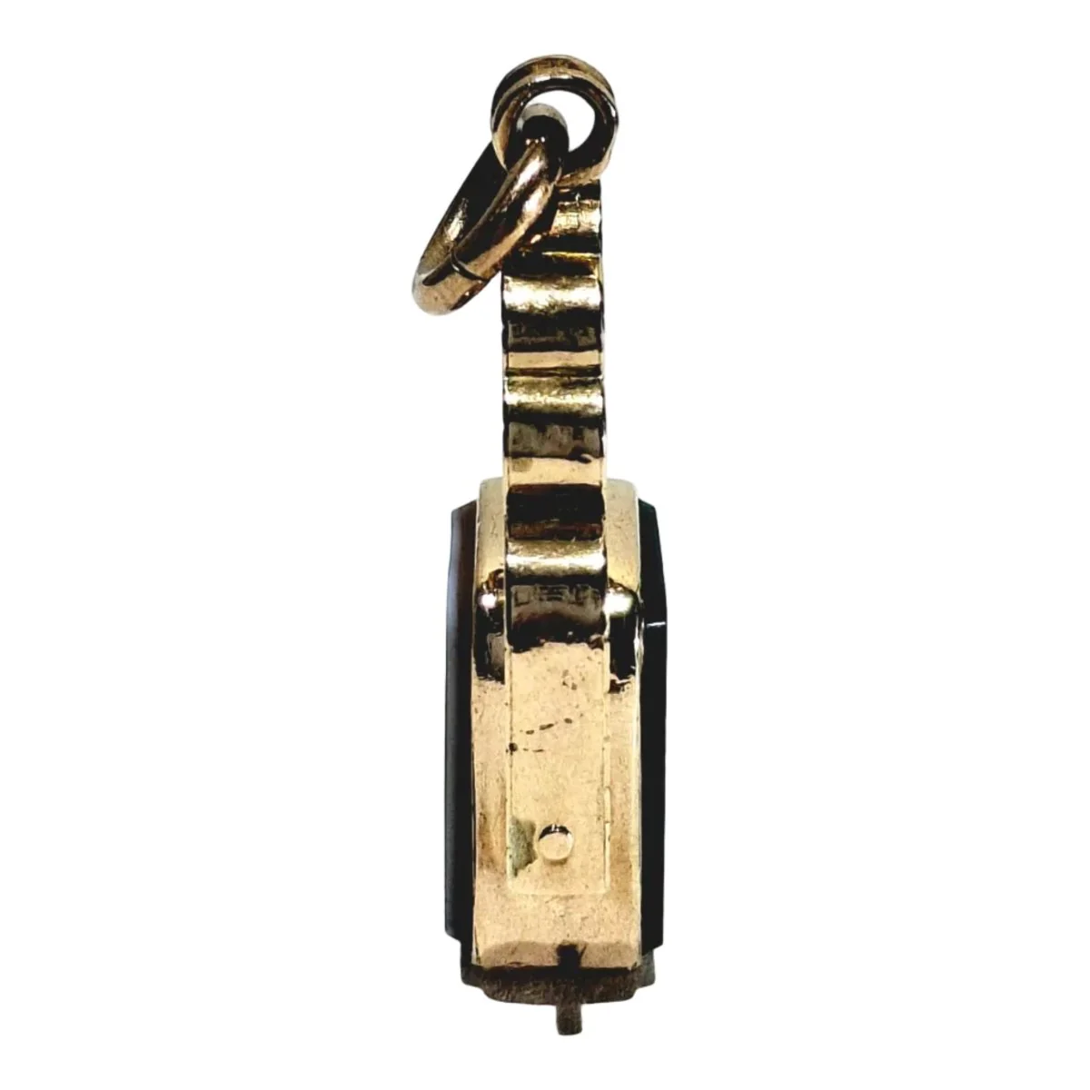 Rose gold, agate and jasper pendant - Image 4