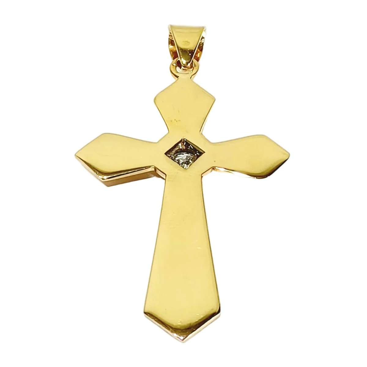 Rose gold and diamond pendant - Image 4