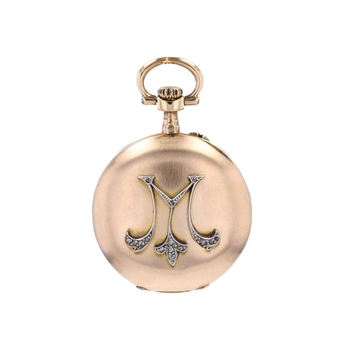 Pendant in Rose gold and Diamonds