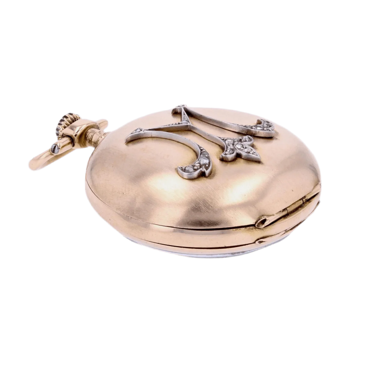 Pendant in Rose gold and Diamonds - Image 4