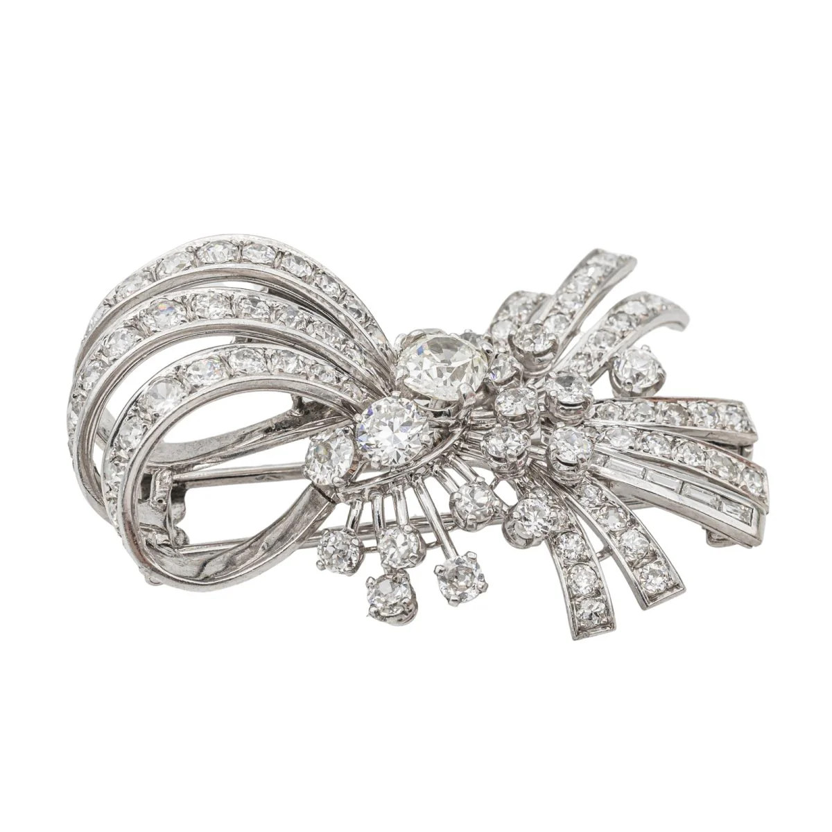 White Gold Diamond Pendant - Image 8
