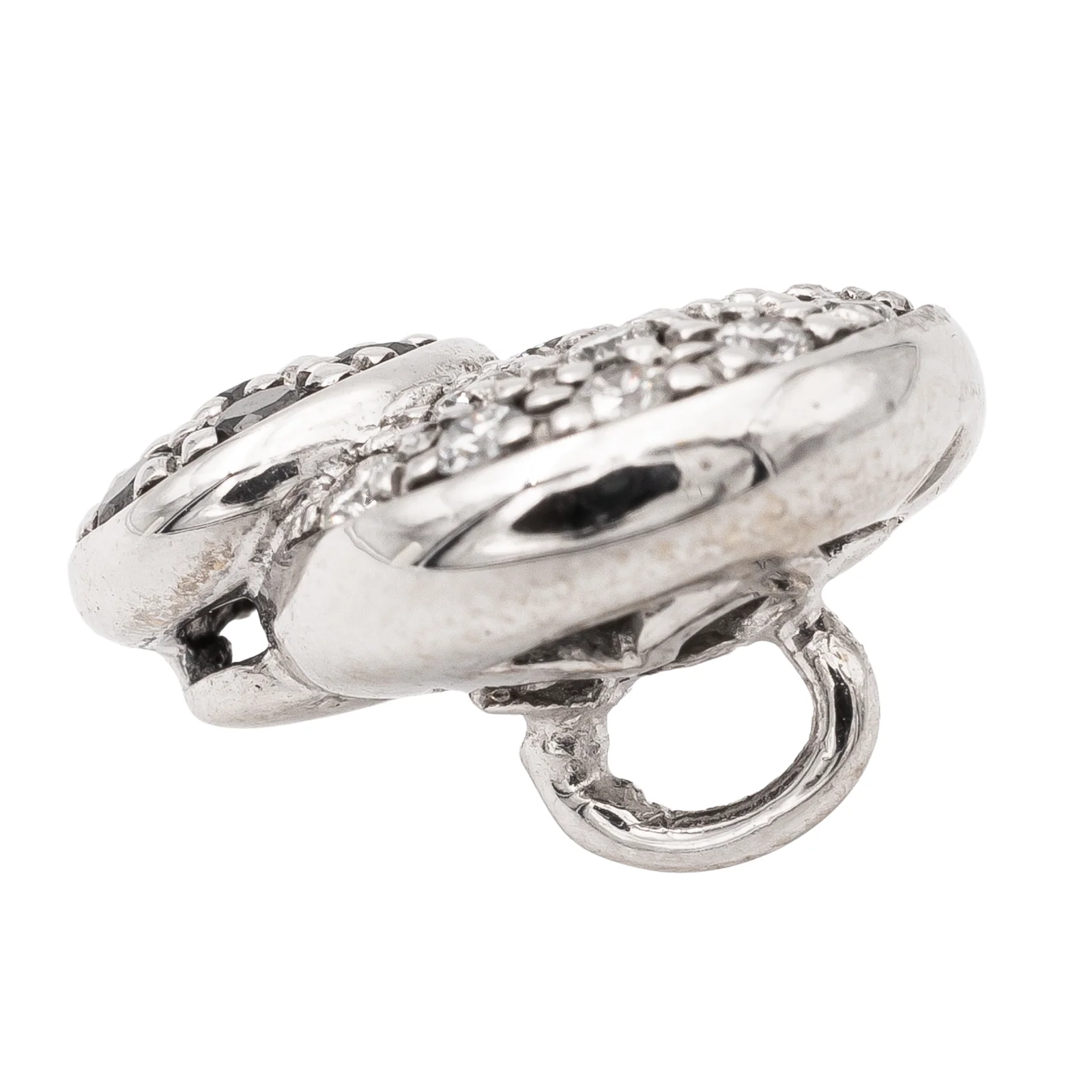 White Gold Diamond Pendant - Image 3