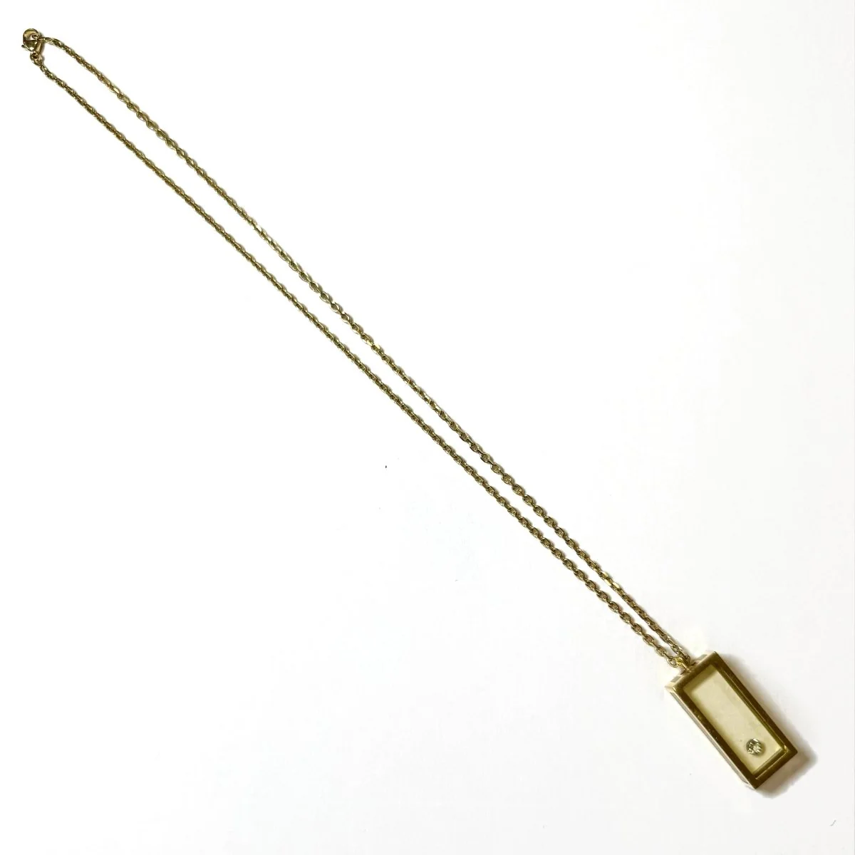 Necklace Pendant PASCAL MORABITO in yellow gold and diamonds - Image 3