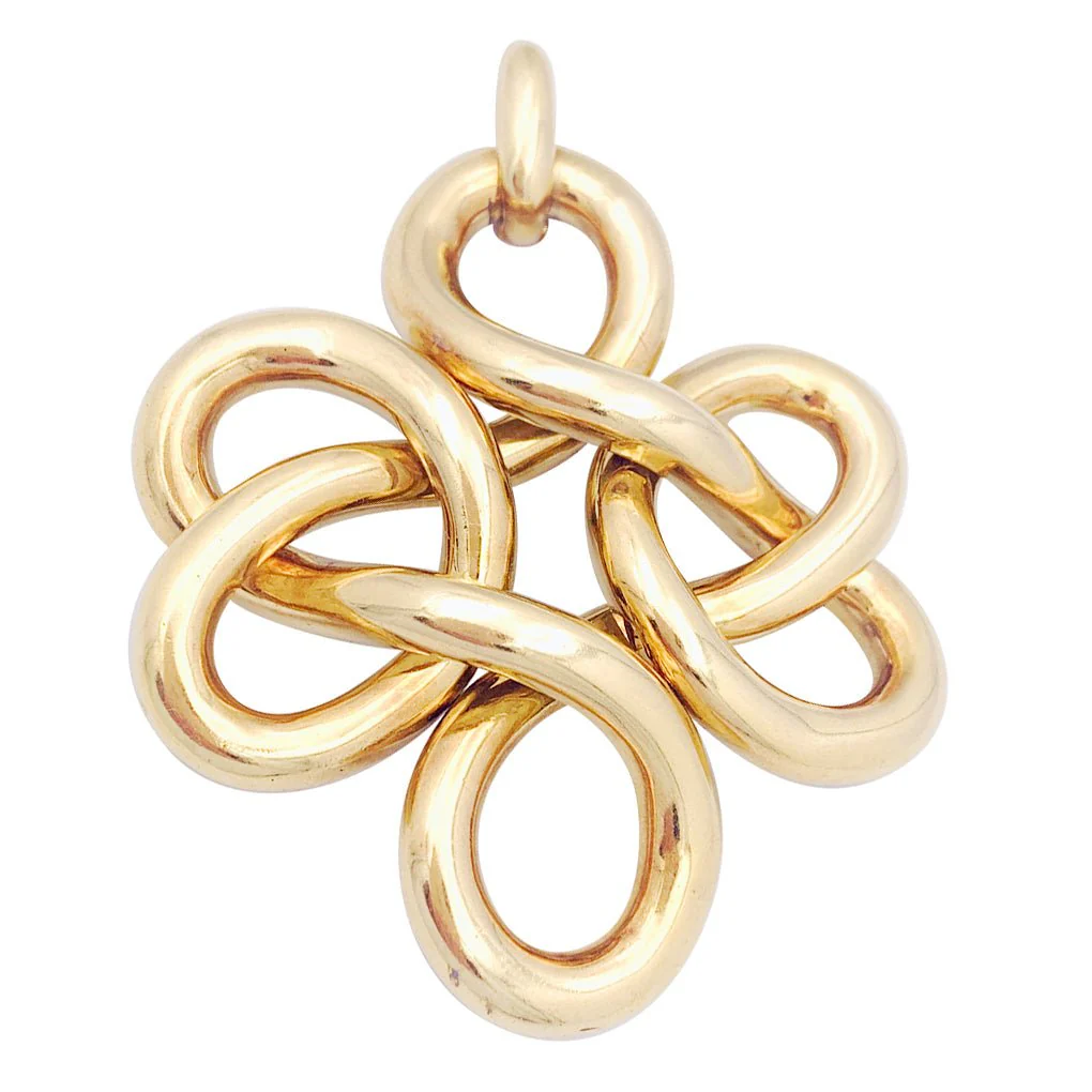 Vintage Maison VAN CLEEF & ARPELS pendant in yellow gold - Image 5