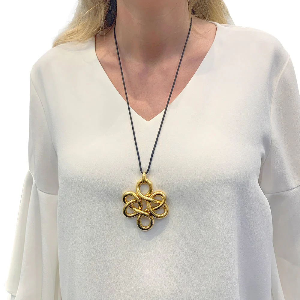 Vintage Maison VAN CLEEF & ARPELS pendant in yellow gold - Image 9