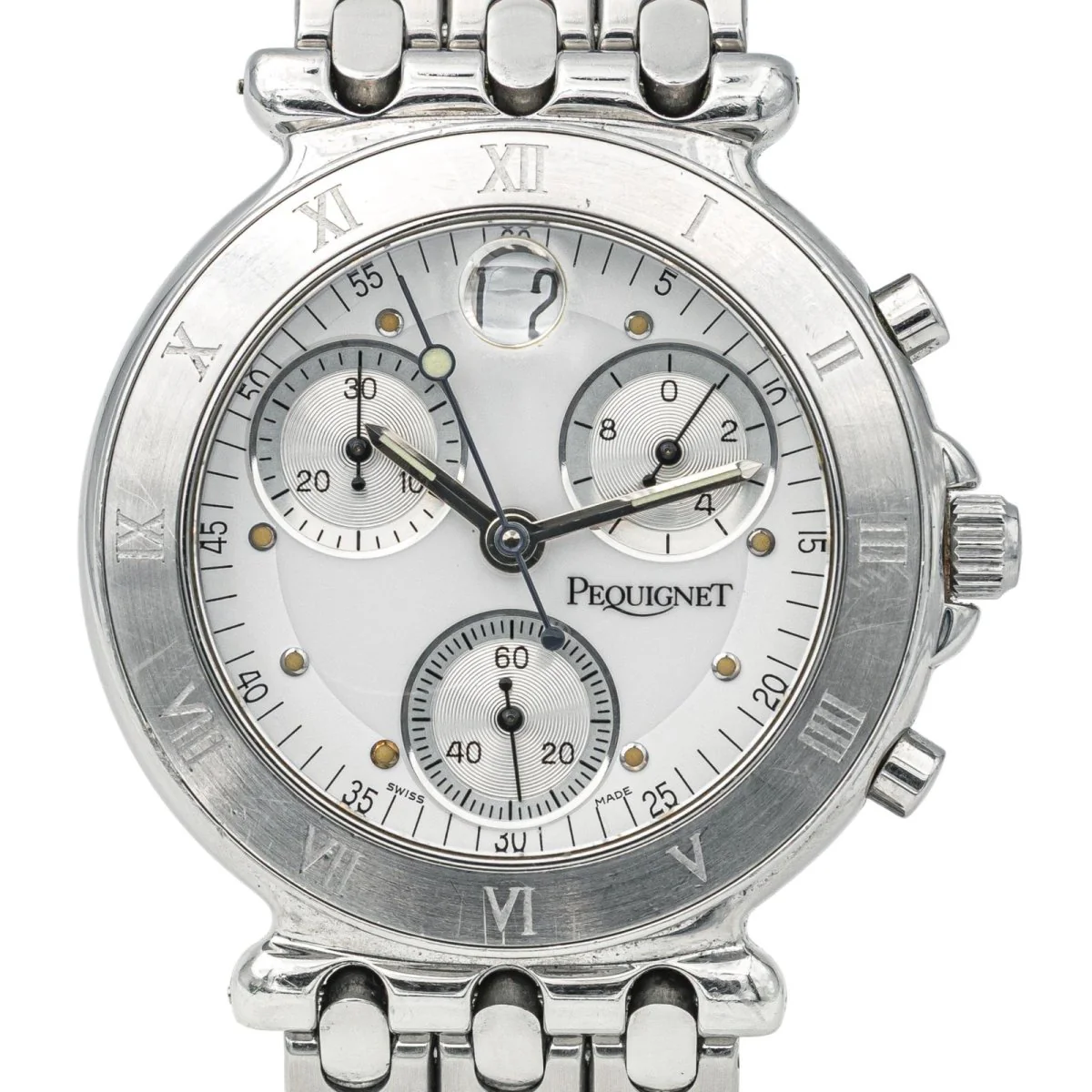 PEGUIGNET "Moorea" watch in steel, sapphire and quartz - Image 4