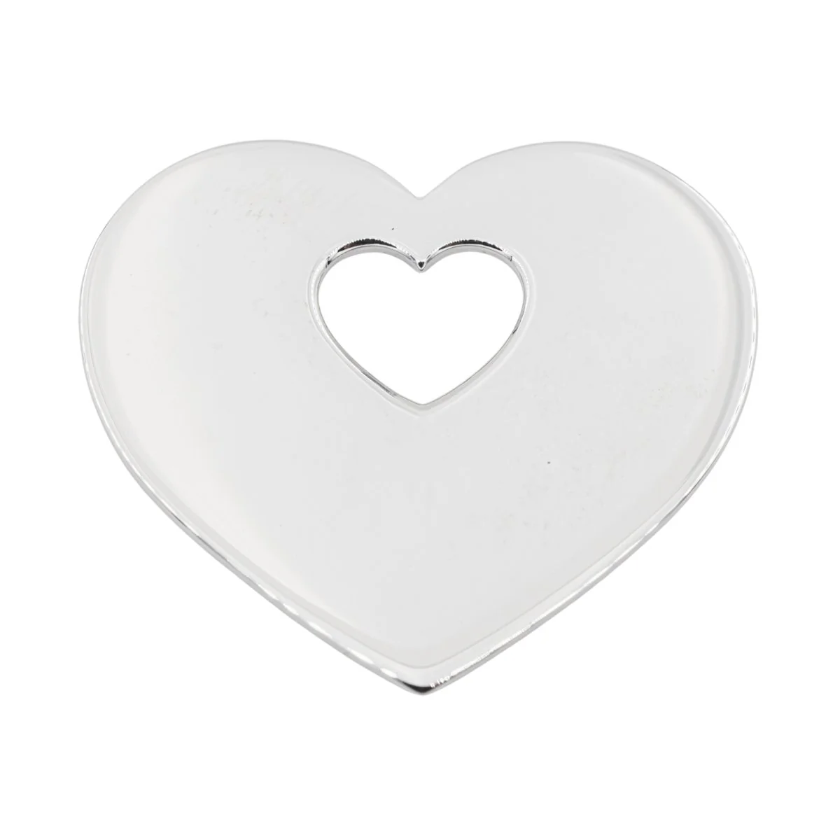 POIRAY “Heart” pendant in white gold