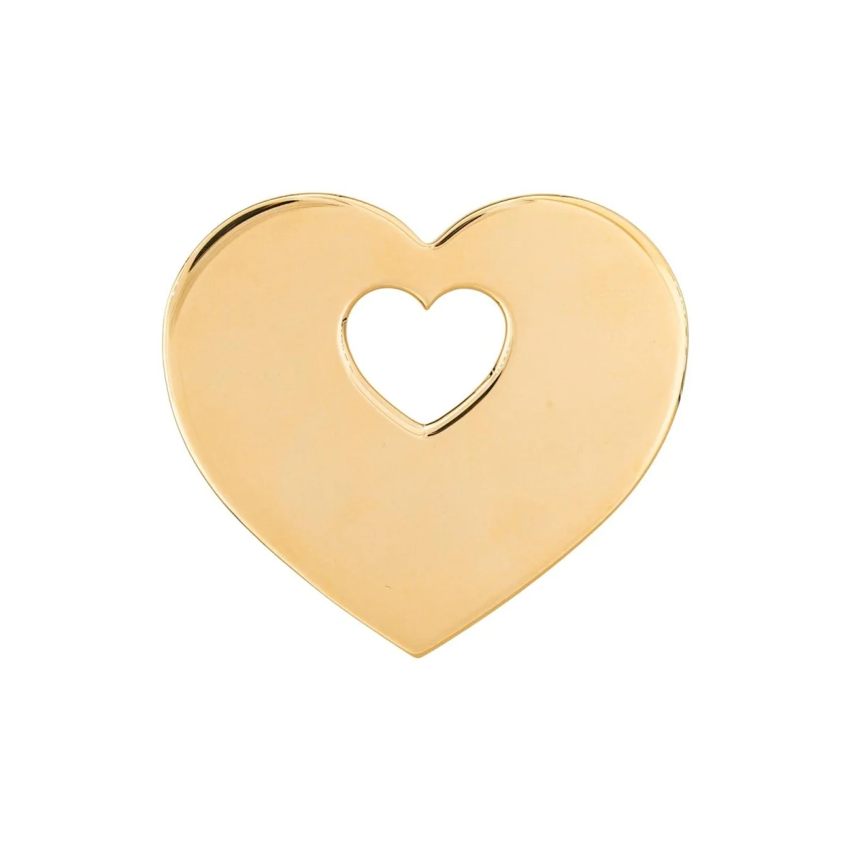 POIRAY "Coeur Secret" Pendant in white gold