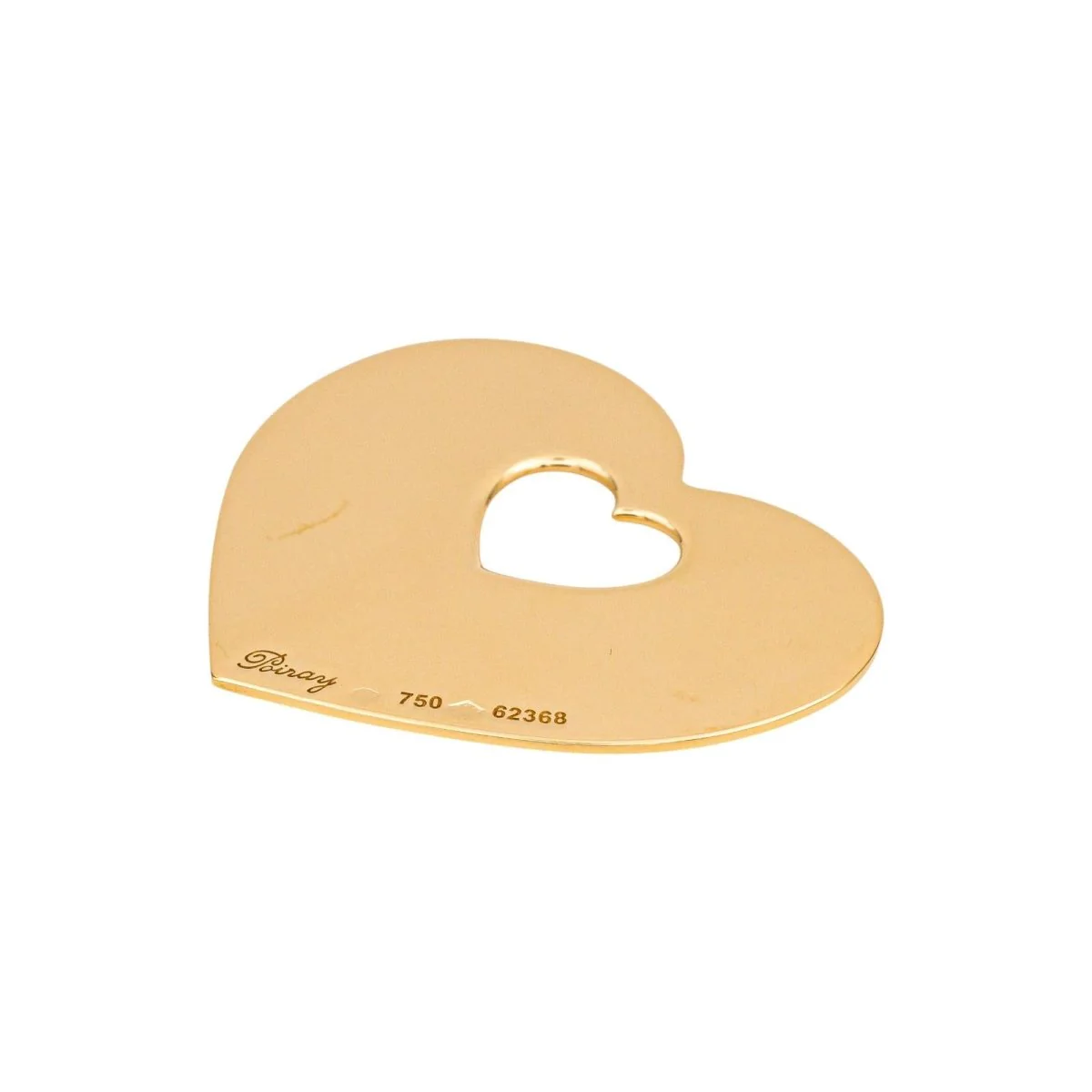 POIRAY "Coeur Secret" Pendant in white gold - Image 5