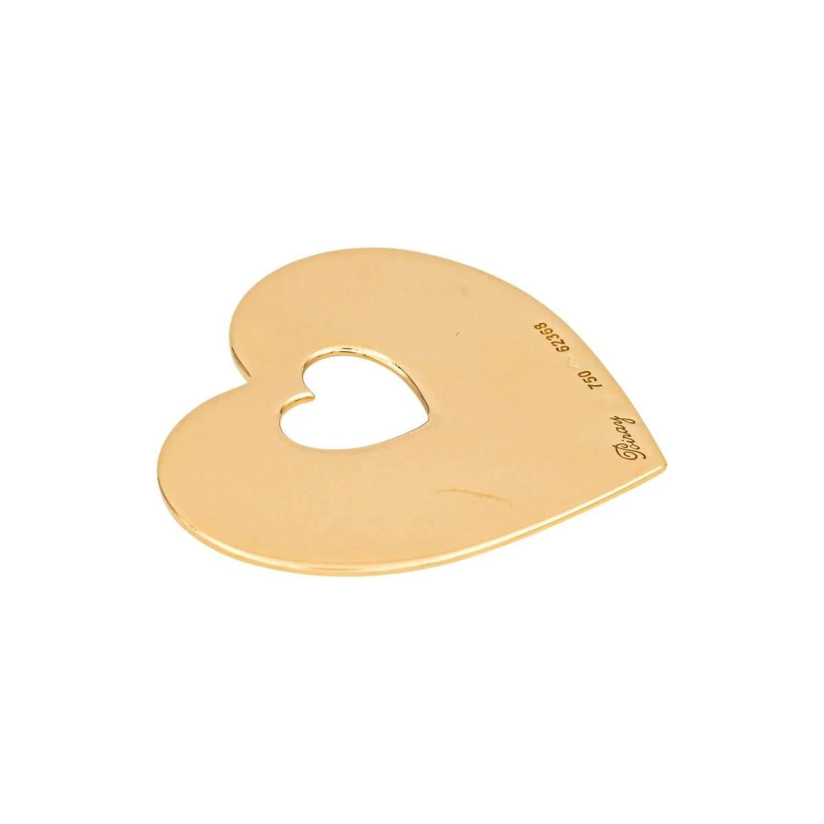 POIRAY "Coeur Secret" Pendant in white gold - Image 6