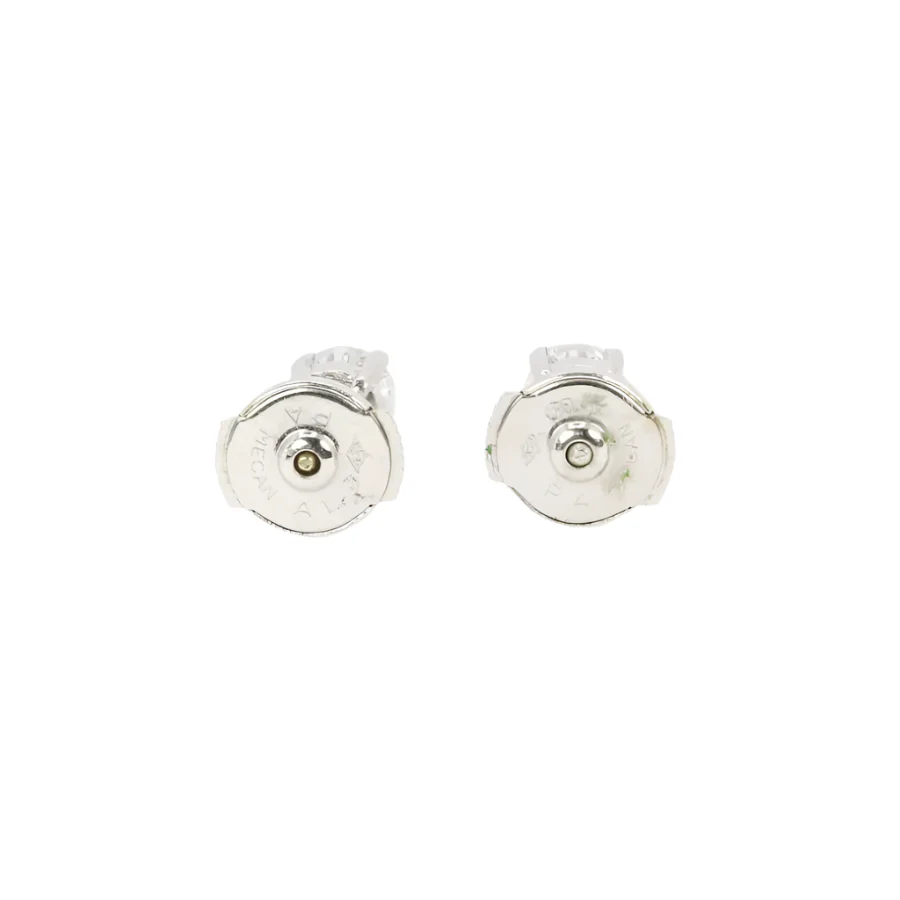Ear chips white gold and diamonds rings - Image 6