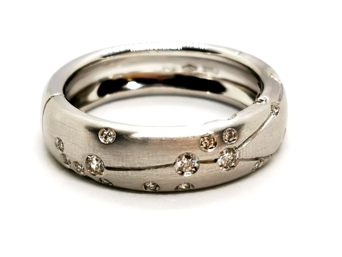 Repossi Astrale Ring White gold Diamond - Image 5