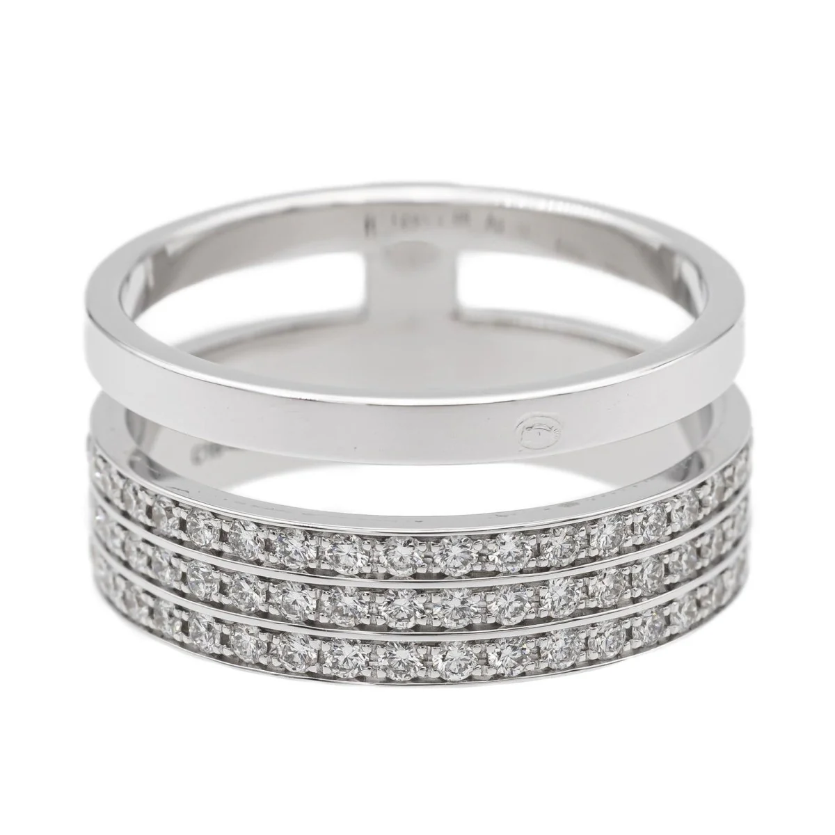 Ring REPOSSI "Berbère" in white gold and diamonds