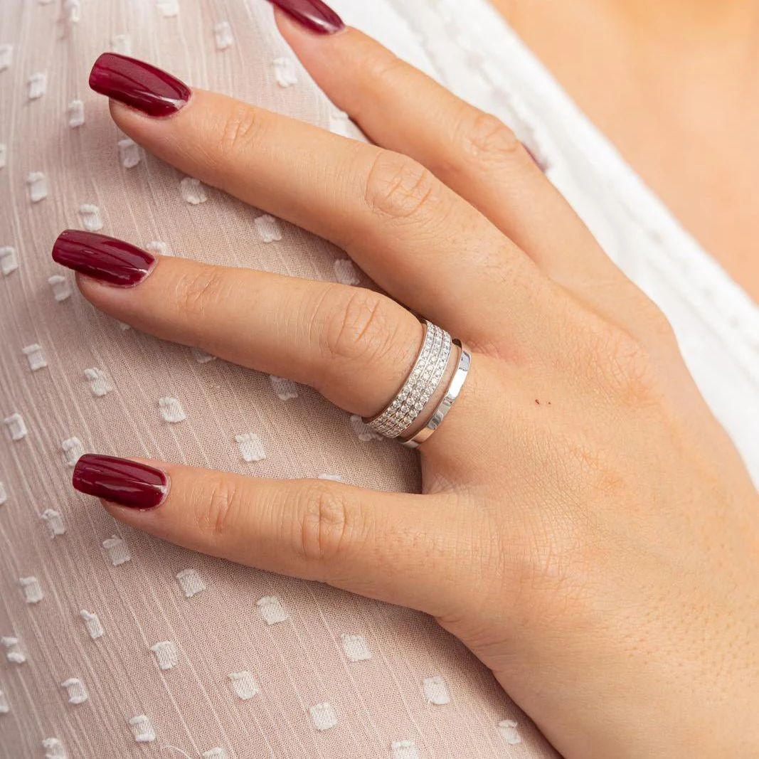 Ring REPOSSI "Berbère" in white gold and diamonds - Image 2