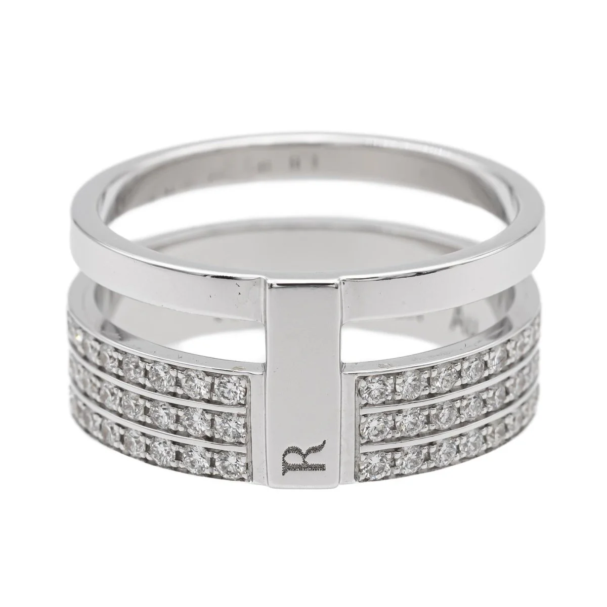 Ring REPOSSI "Berbère" in white gold and diamonds - Image 5