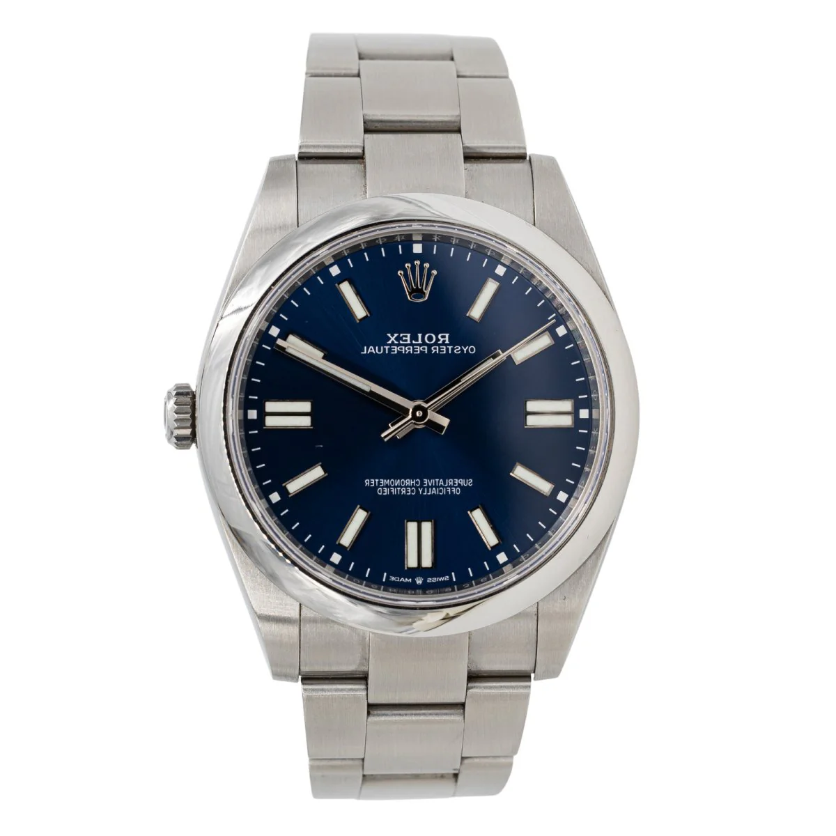 ROLEX “Oyster” watch in steel - Image 4