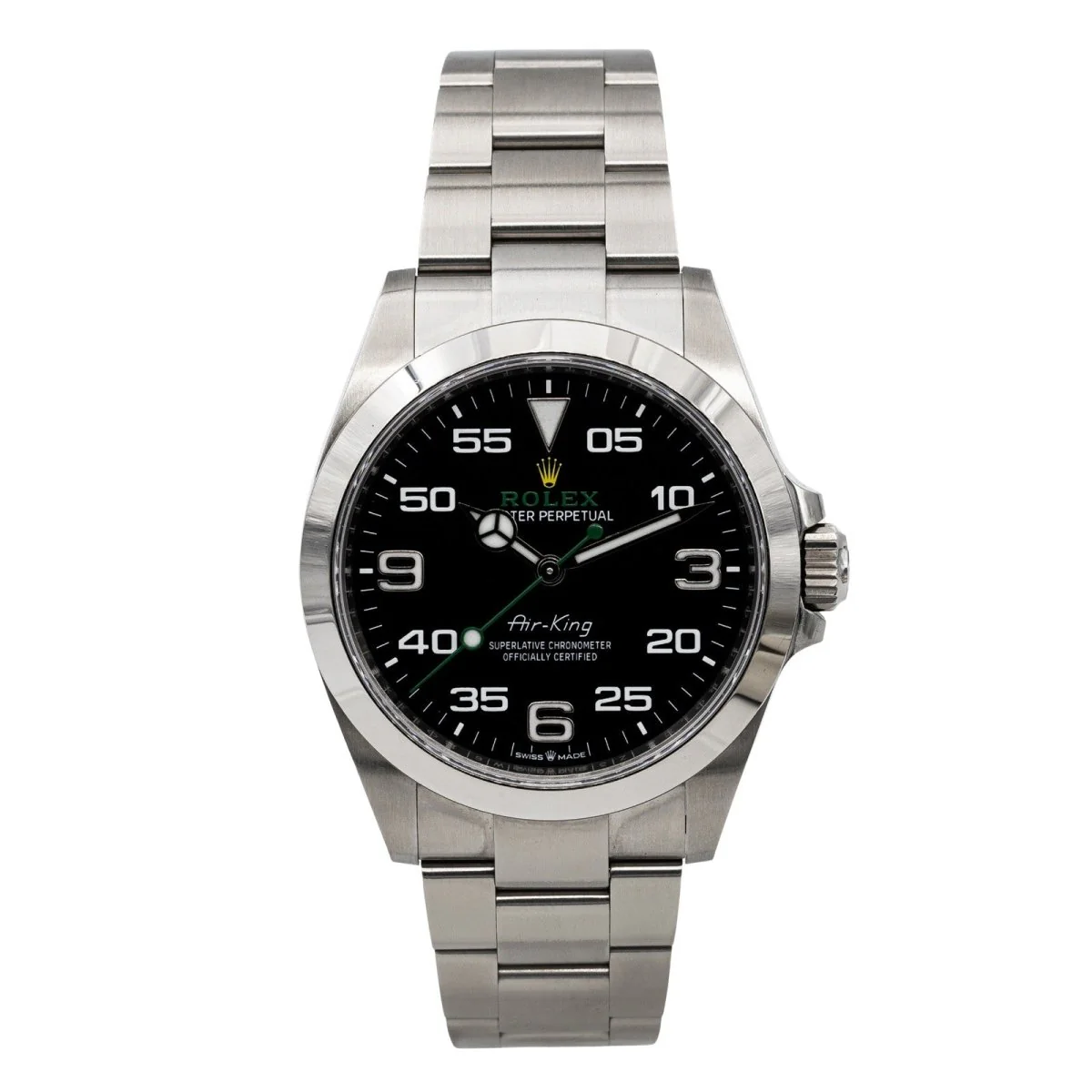 ROLEX “Air king” watch in steel