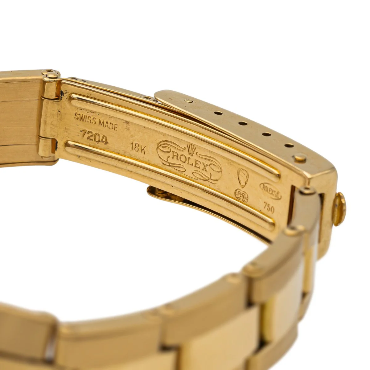 ROLEX “Lady Oyster Perpetual” watch in yellow gold - Image 5