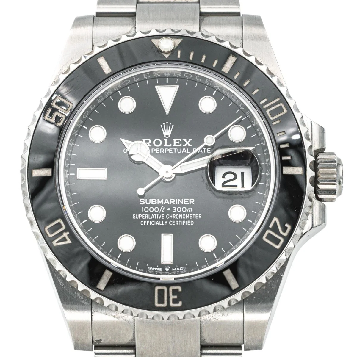 Watch ROLEX "Submariner" in steel and ceramic - Image 3