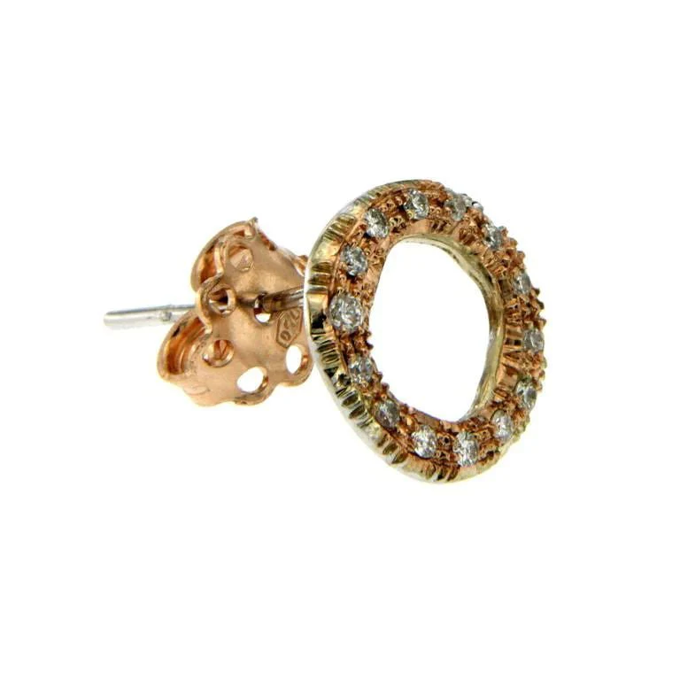 Rose gold earrings - Image 4